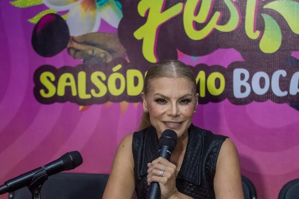 Imagen “Qué bueno que nos volvemos a encontrar”: Olga Tañón celebra su regreso al SalsaFest Veracruz