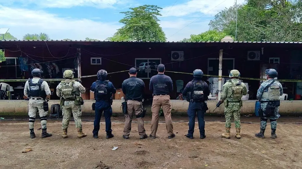 Imagen Incautan arsenal y droga en Tierra Blanca, Veracruz