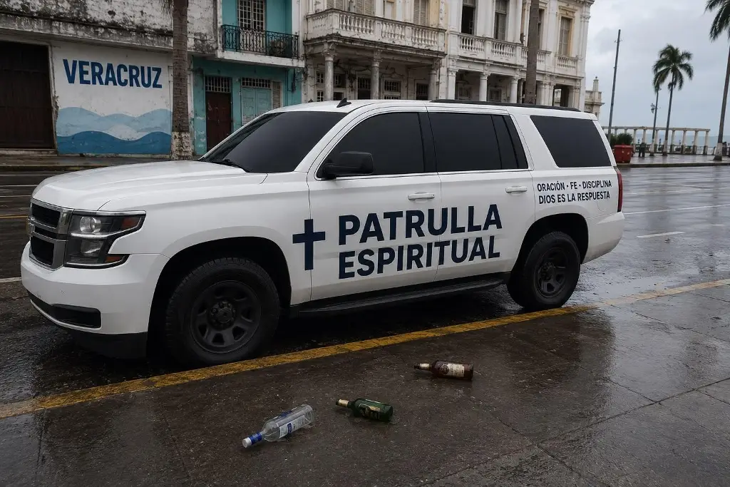 Imagen Atención 'coquetos': ¿'Patrulla espiritual' en Veracruz? 