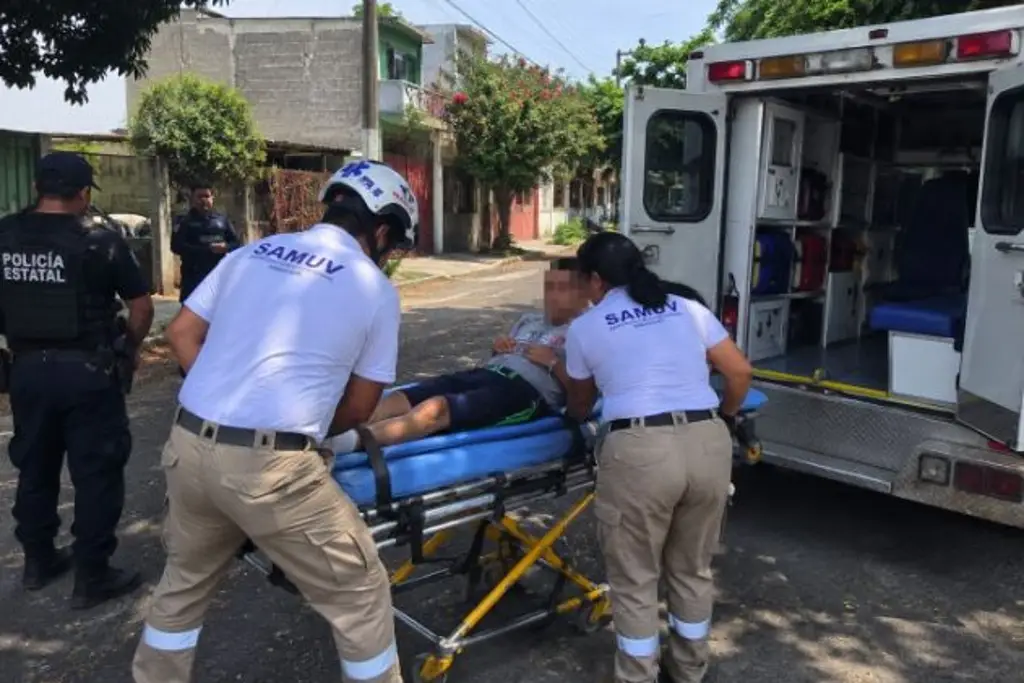Imagen Adolescente de 17 años resulta herido tras ser atacado a machetazos en calles de Xalapa