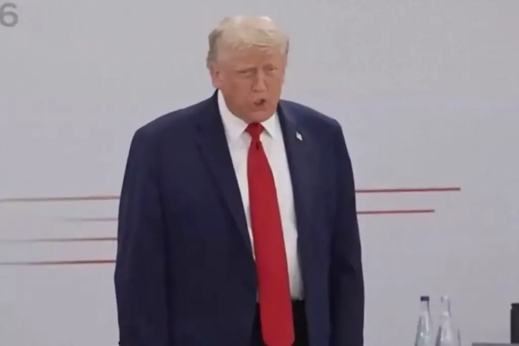 Imagen Llega Trump con esta broma al cierre de la cumbre del G7 (+Video)