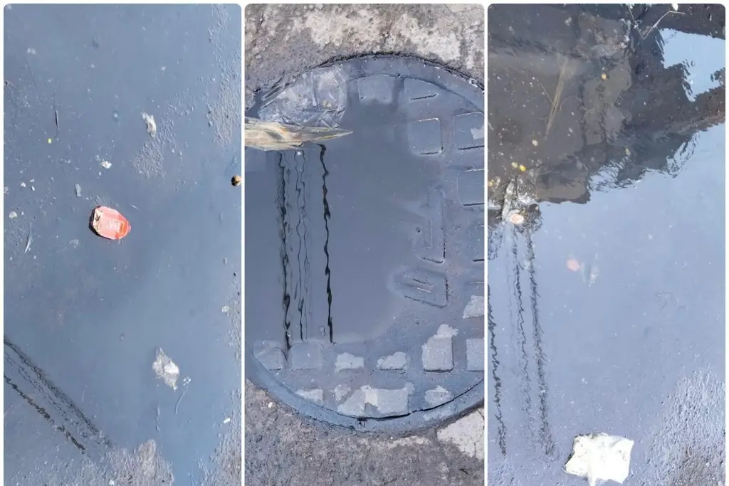 Imagen Fuga de aguas negras genera riesgos sanitarios; exigen atención urgente