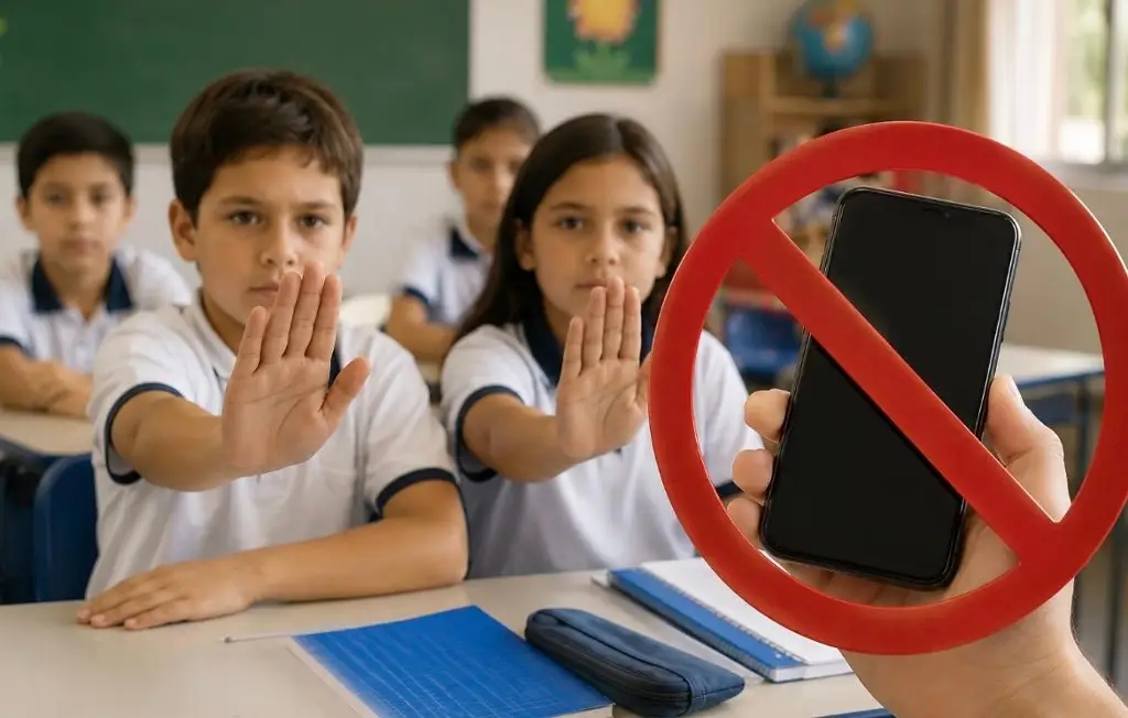 Imagen Reducirán uso de celulares en escuelas de Veracruz; este es el motivo 