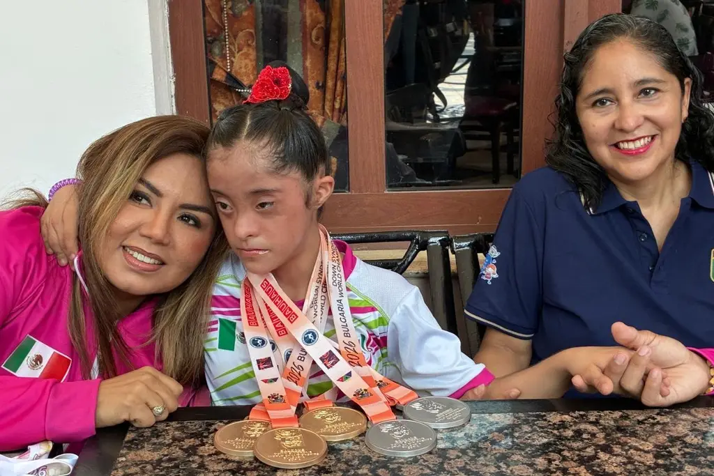 Imagen Zoé hizo historia: así llegó a ser campeona mundial con síndrome de Down
