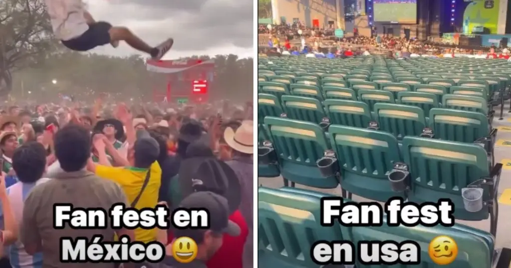 Imagen Diferente afición: así se vive el Mundial en los Fan Fest de México y Estado Unidos