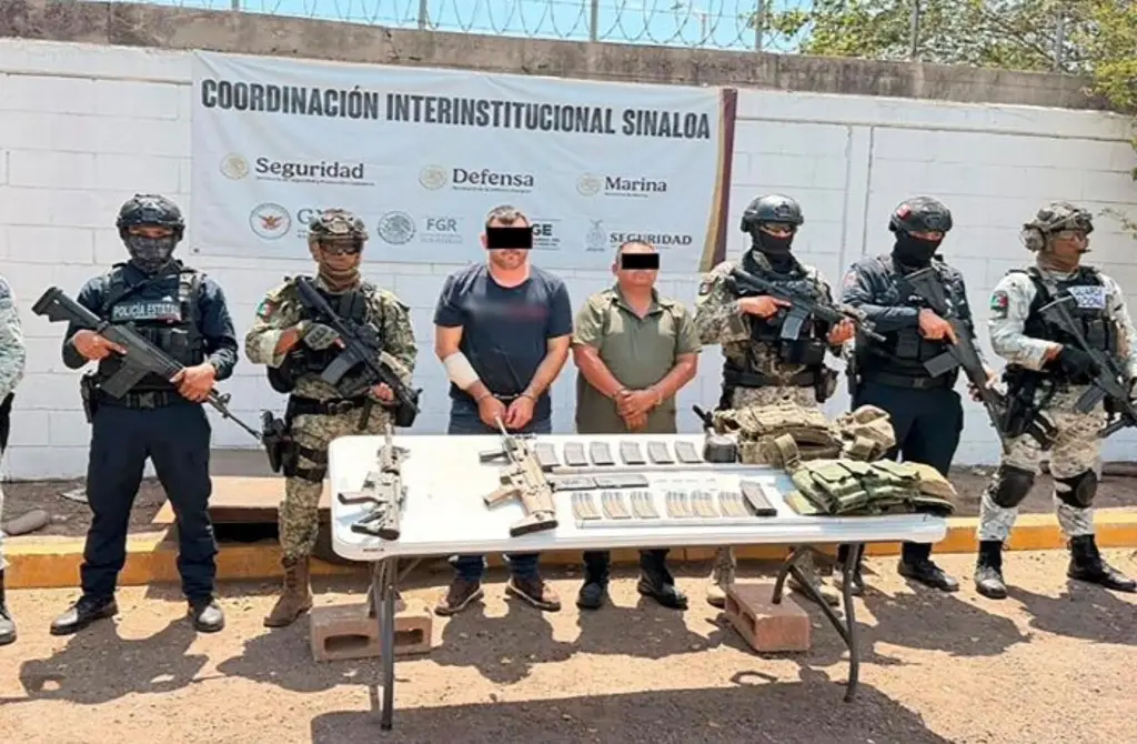 Imagen Detienen al “Güero Pink”, presunto jefe regional de grupo criminal en Sinaloa