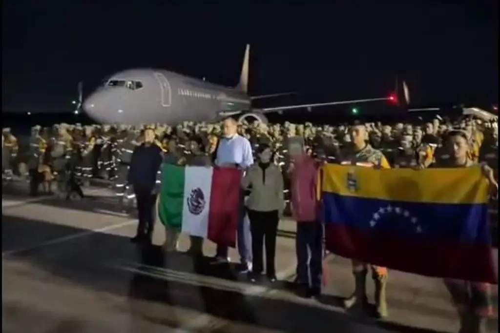 Imagen Llegan brigadistas mexicanos y de otros países a Venezuela para rescatar personas