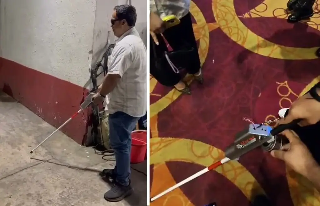 Imagen Conoce el bastón con inteligencia artificial que promete revolucionar la movilidad de invidentes en Veracruz