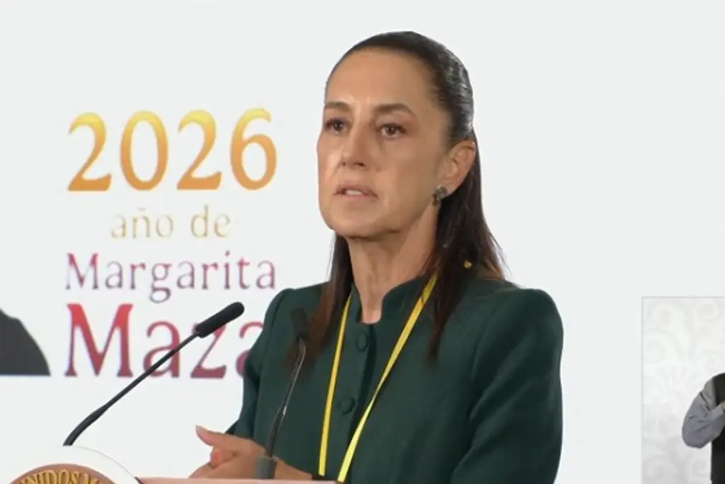 Imagen Sheinbaum pide aplicar todo el peso de la ley contra Víctor Rodríguez, tras golpear a su esposa
