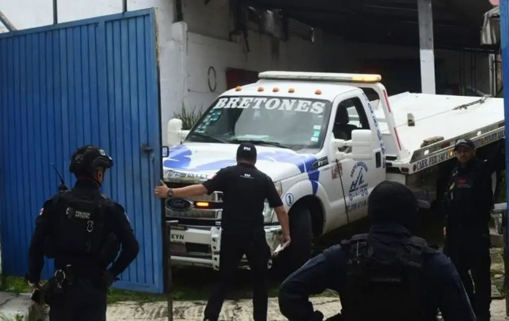 Imagen Catean taller mecánico en Xalapa; esto aseguraron