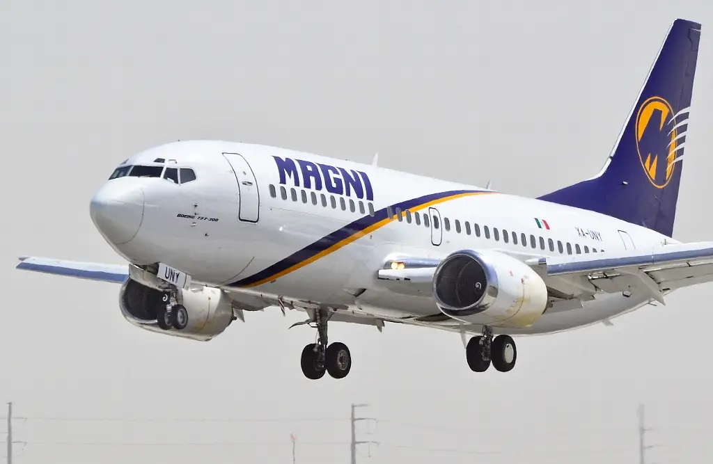 Imagen SICT revoca concesión a aerolínea Magnicharters