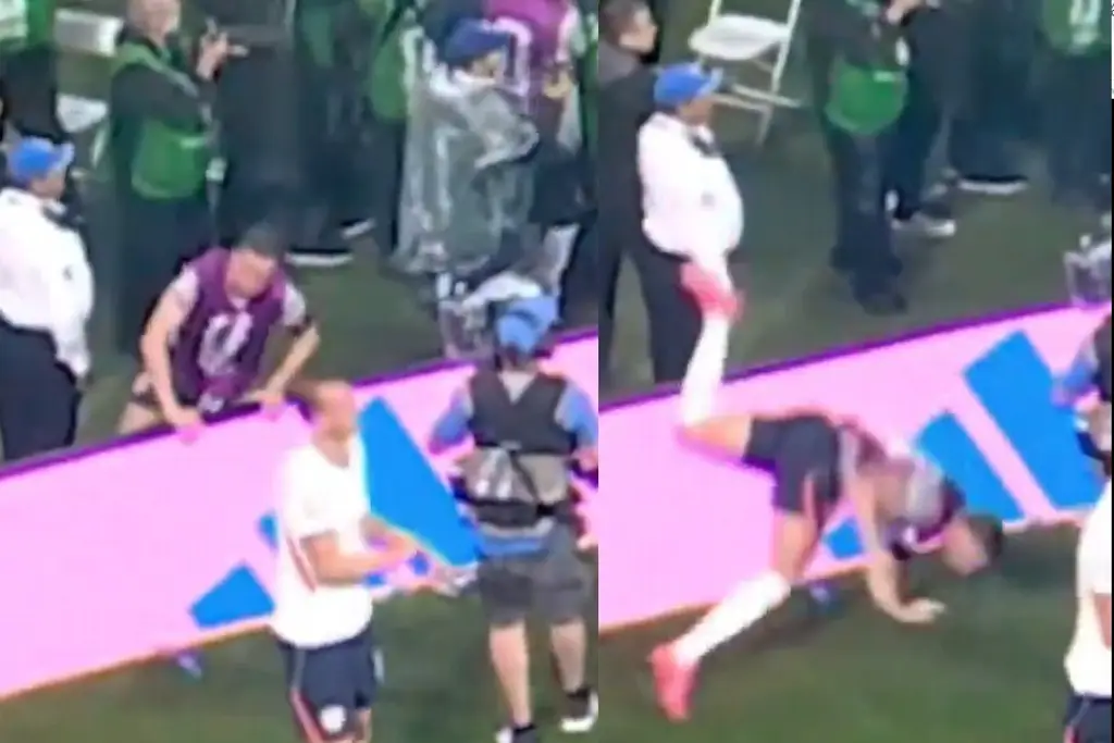 Imagen Jugador de Inglaterra se rompe el brazo en pleno festejo tras eliminar a México (+VIDEO) 