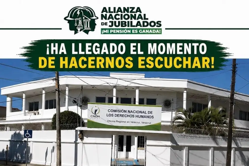 Imagen Protestarán jubilados de Veracruz por recorte a sus pensiones; ¿habrá cierres viales?  