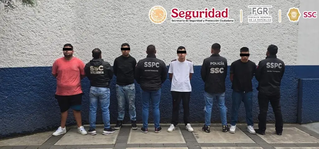 Imagen Cae banda de extorsionadores y narcomenudeo en la CDMX