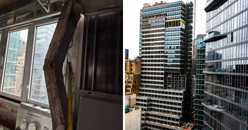 Imagen Emergencia en Nueva York por rascacielos en riesgo de derrumbe; vigas de soporte se doblaron