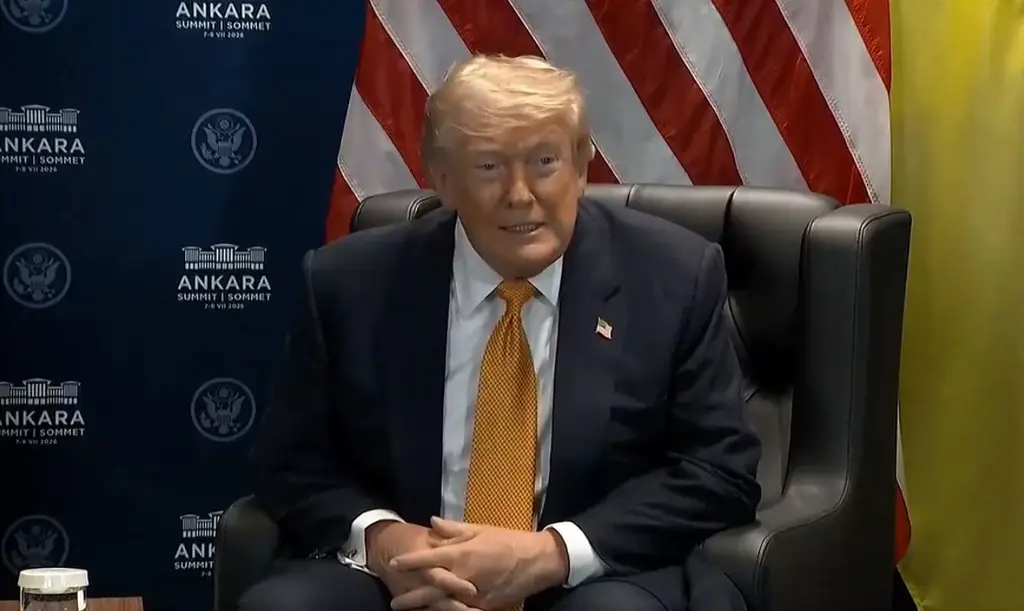 Imagen Trump confunde a Irán con Japón durante cumbre de la OTAN