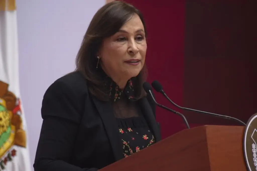 Imagen Tras la polémica, Nahle revela cómo se llamará el salón del Palacio de Gobierno
