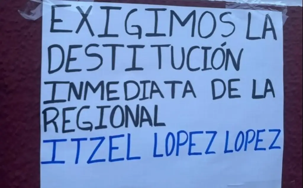Imagen Exigen destitución de directora de Bienestar en Orizaba, Veracruz; revelan razón 