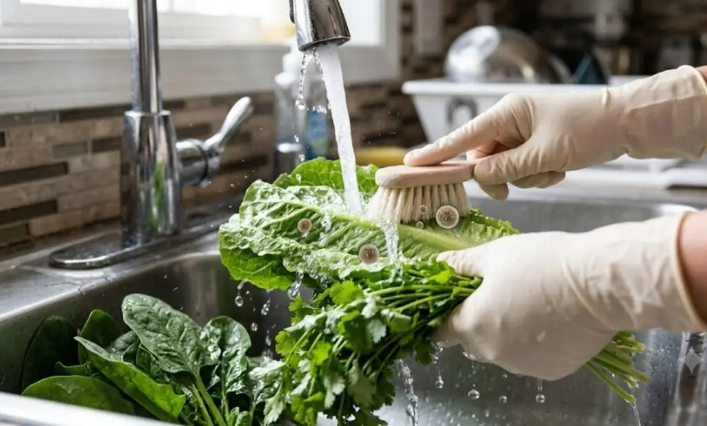 Imagen ¿Cómo desinfectar las verduras para evitar comer parásitos? 