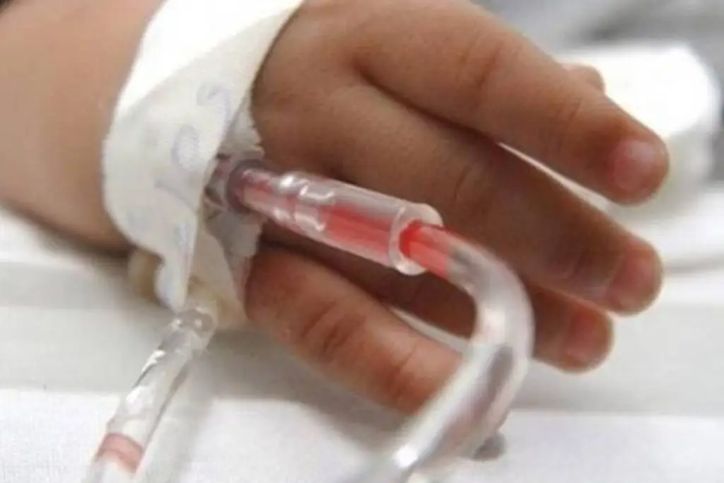 Imagen Tiene 3 años de edad y fue atacado con un puñal por quien lo engendró 