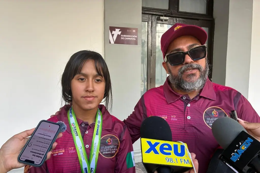 Imagen ¡A sus 15 años! Yara Piedra, la veracruzana que va por la gloria mundial en Abu Dabi