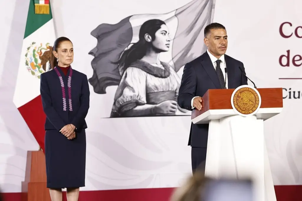 Imagen Harfuch niega acuerdos con hijo de AMLO por red de huachicol fiscal
