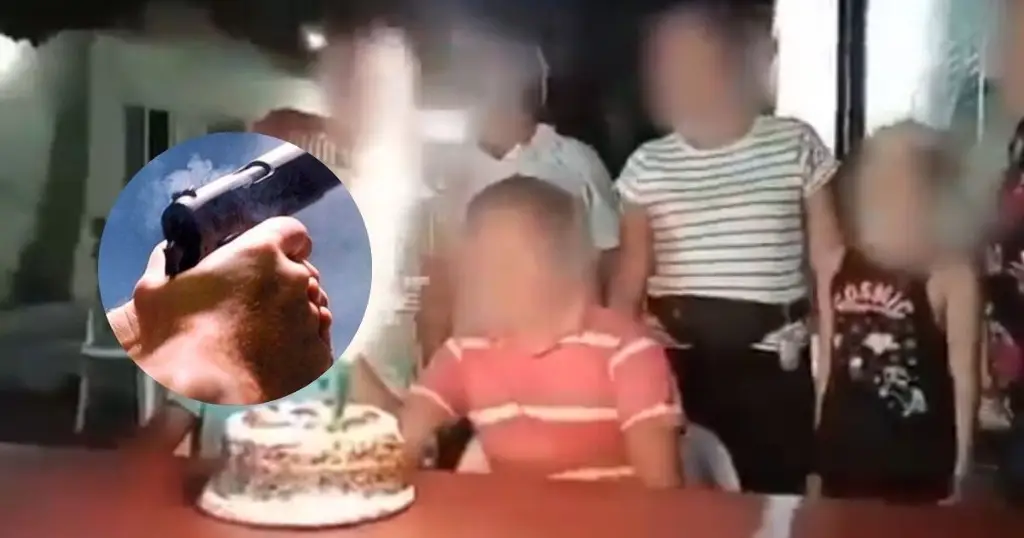 Imagen Balacera interrumpe compleaños en Poza Rica; así quedó captado en video