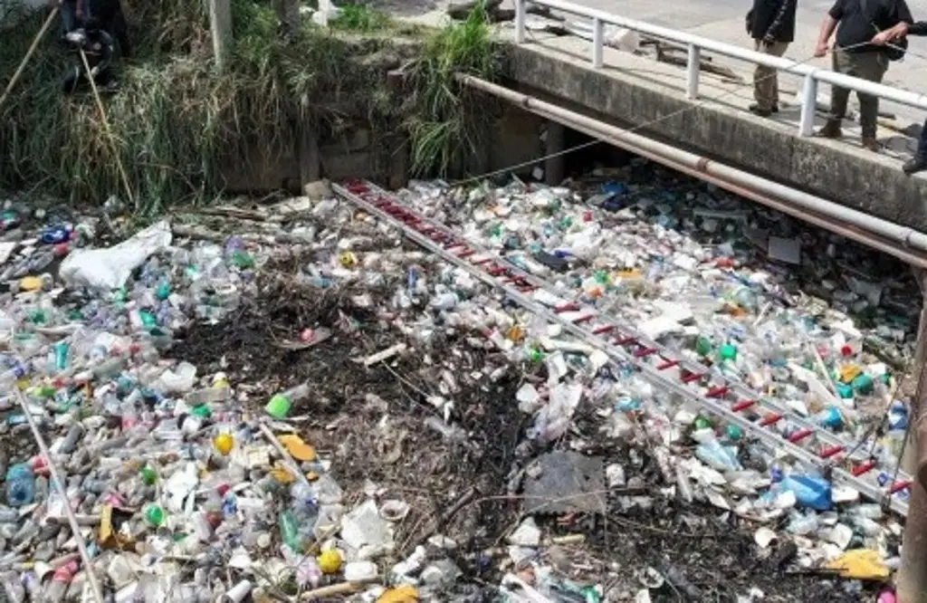 Imagen Retiran basura que obstruía arroyo al sur de Veracruz 