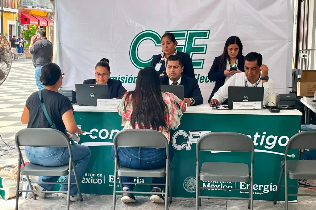 Imagen CFE instala módulo de atención en el Palacio Municipal de Veracruz