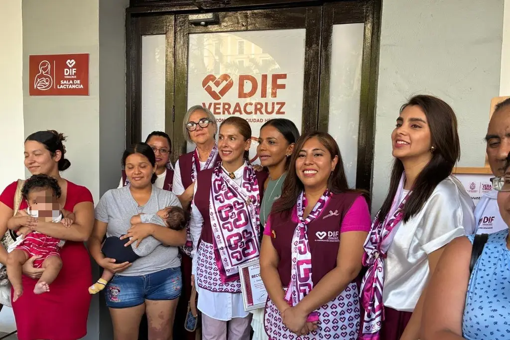 Imagen Lactancia en el Centro de Veracruz: habilitan nuevo espacio para mamás