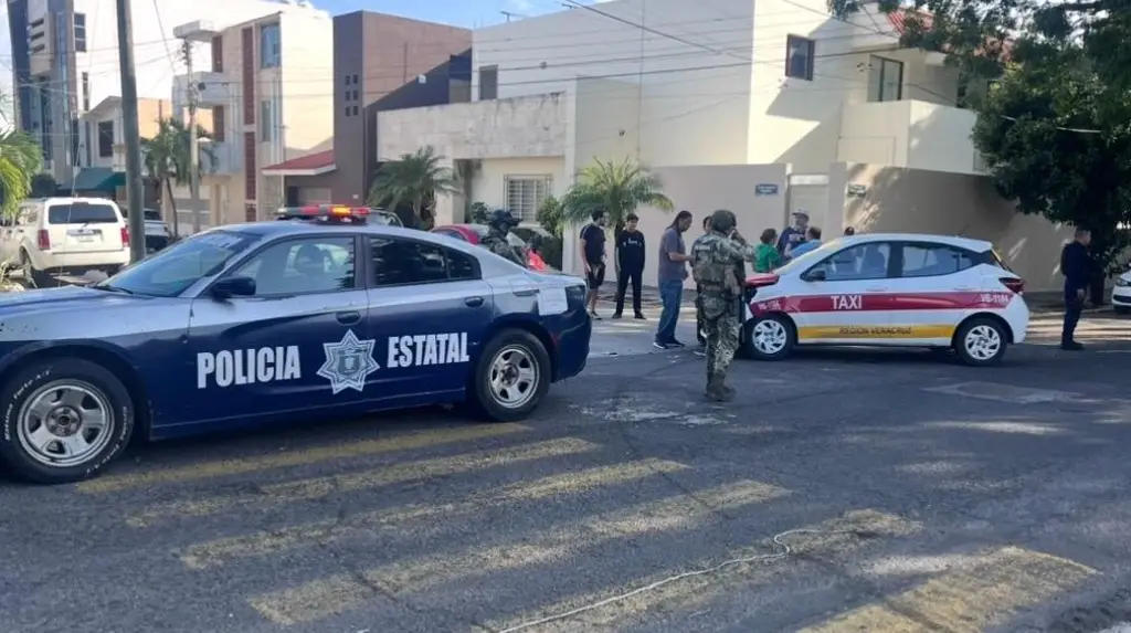 Imagen ¡Choque en el Reforma! Hay un taxi involucrado