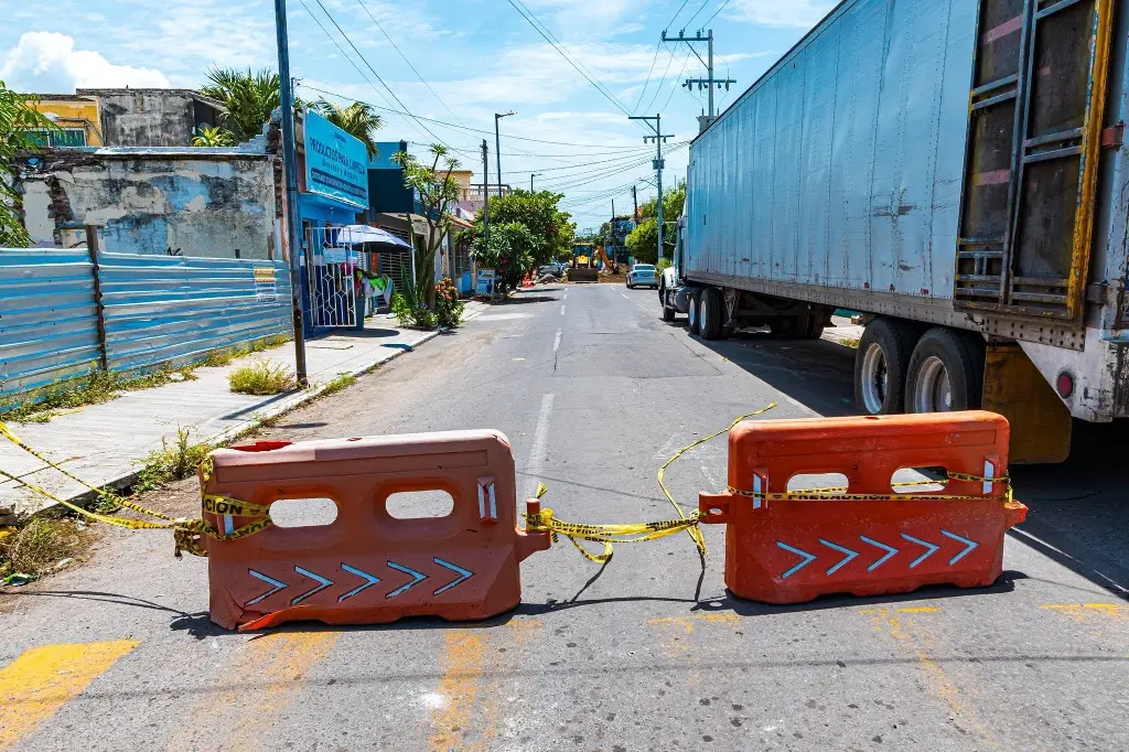 Imagen Cierre vial en Centro Histórico de Veracruz. Checa el punto exacto
