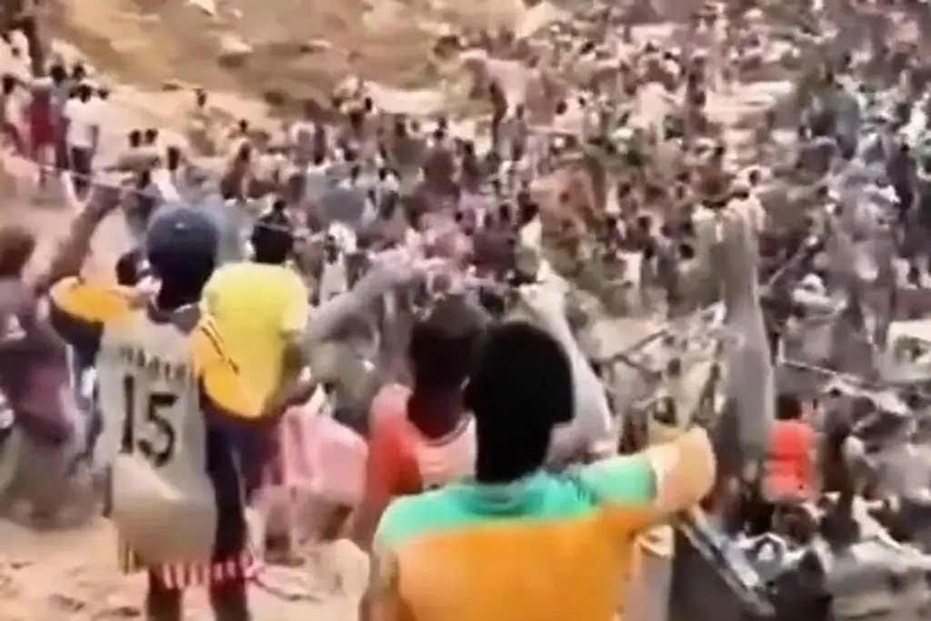Imagen Al menos 100 muertos deja un deslave en mina de oro en África 