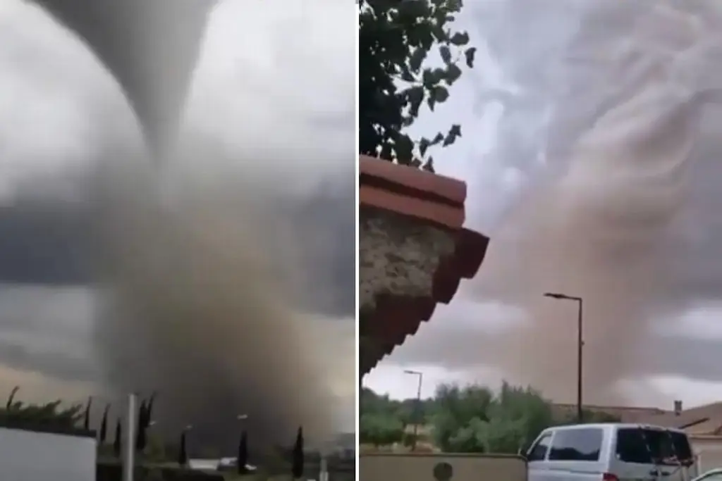 Imagen Tornado azota el sur de Francia; deja más de 40 heridos y miles sin luz (+Video)