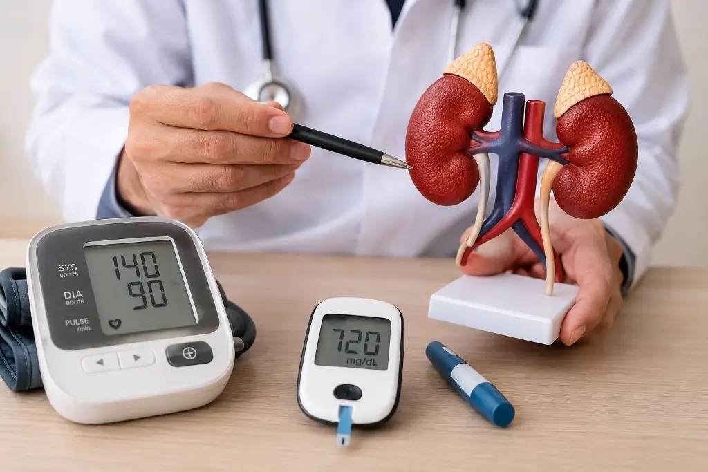 Imagen ¿Qué tienen en común la diabetes, la hipertensión y el daño renal? Médicos alertan sobre un nuevo síndrome