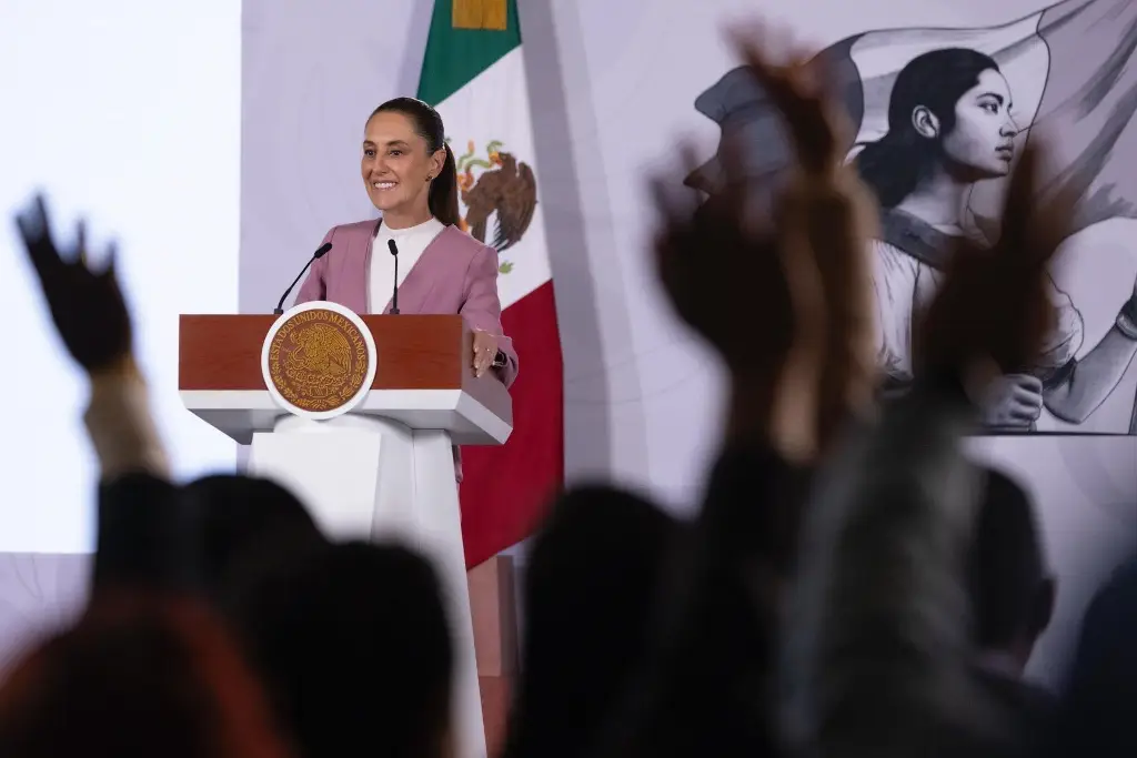 Imagen Calderón no ha sido vinculado en lavado de dinero de García Luna:  Sheinbaum