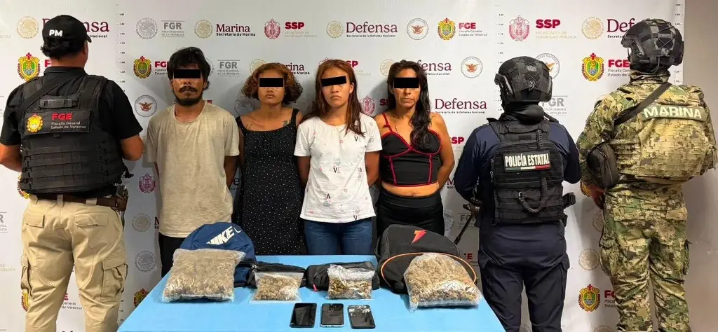 Imagen Detienen a 14 presuntos integrantes de grupos delictivos en Veracruz