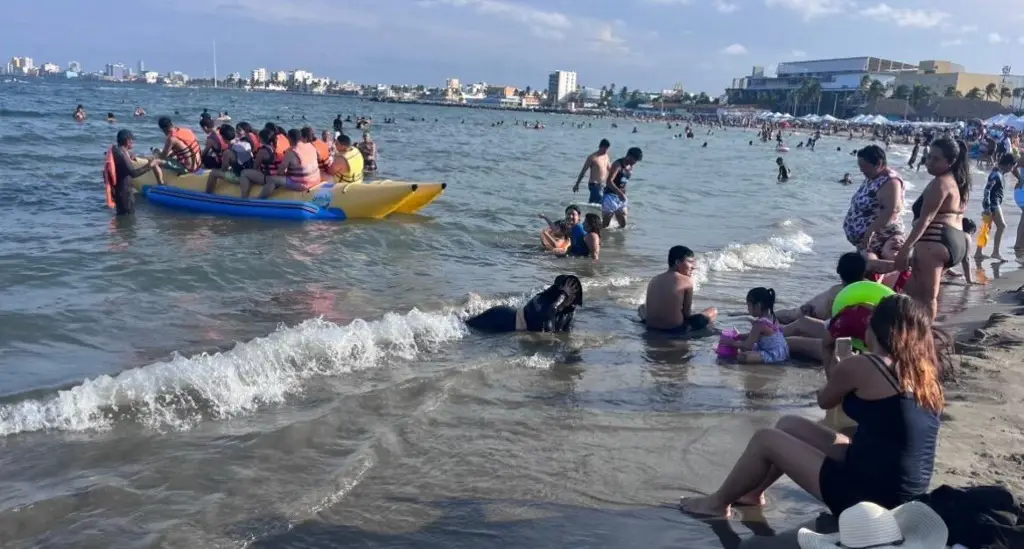 Imagen Turistas abarrotan Villa del Mar para despedir las vacaciones
