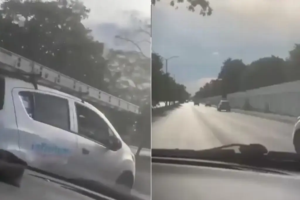 Imagen Cerró el paso varias veces hasta terminar como menos se lo esperaba (+Video)