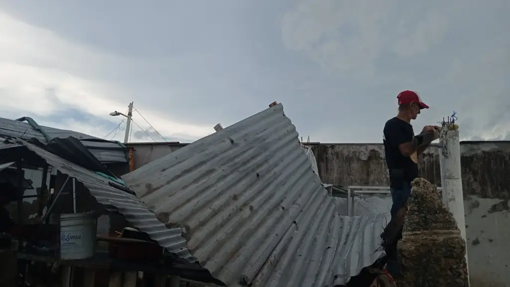 Imagen Tornado azota Alvarado, esto ocurrió esta mañana (+ video)