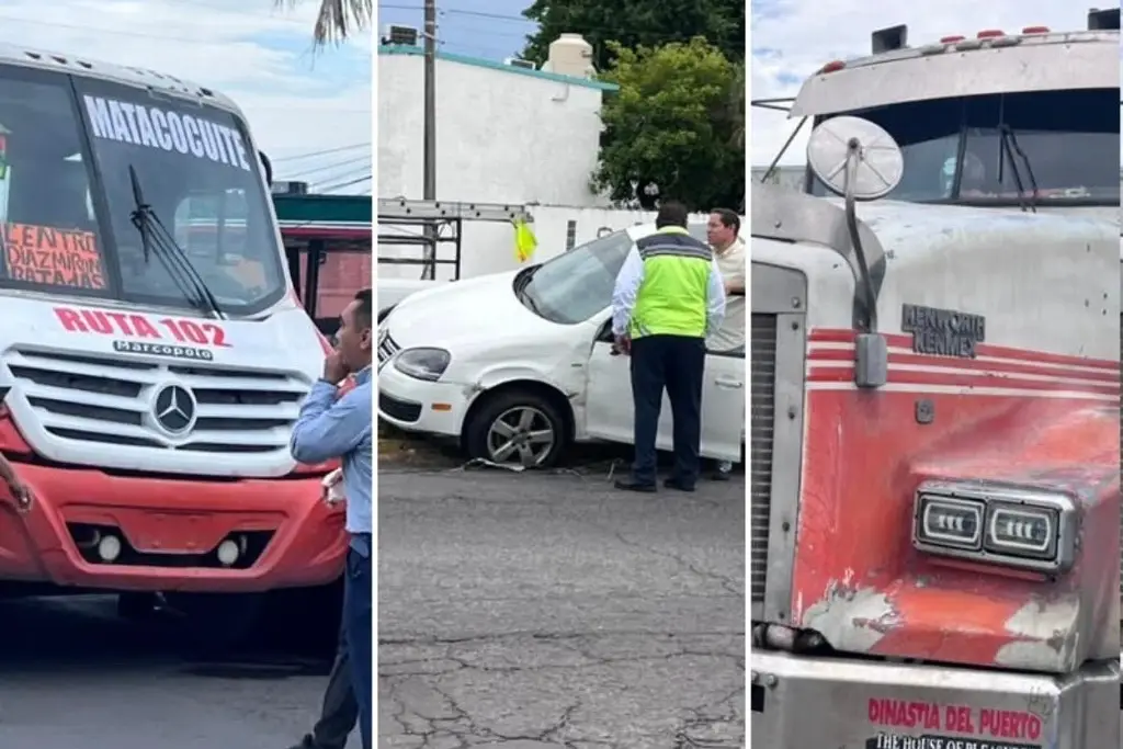 Imagen Uno tras otro: tres accidentes desatan el caos vial en Ejército Mexicano