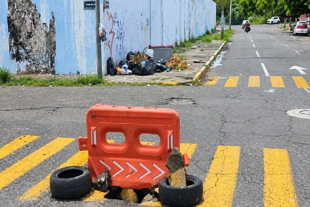 Imagen Reportan casi 300 socavones y hundimientos que siguen sin atención en Veracruz