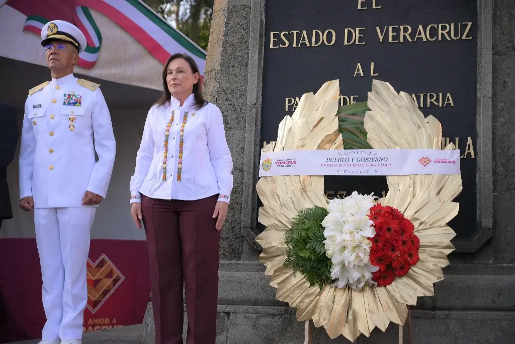 Imagen Rocío Nahle recuerda a héroes que hicieron posible Independencia de México