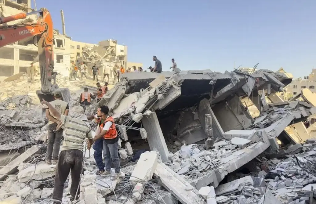 Imagen Derrumbe en Gaza deja 21 muertos; entre las víctimas hay niños