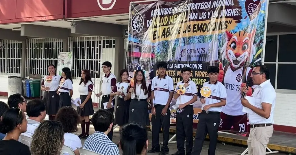Imagen Arranca en CBTIS 79 campaña de salud mental para jóvenes