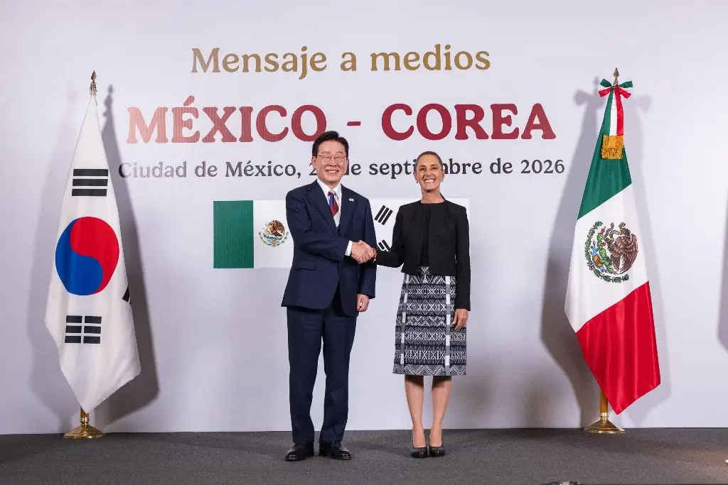 Imagen BTS regresará a México: anuncia Sheinbaum tras reunión con presidente de Corea del Sur
