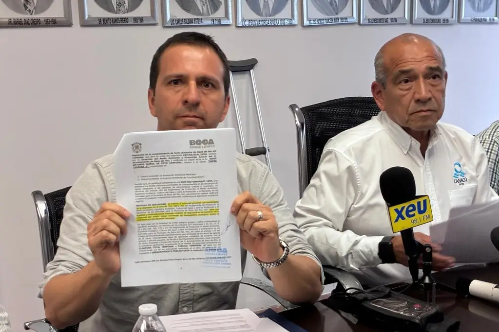 Imagen ¿Qué riesgo al medio ambiente?: dueño de tienda clausurada en Boca del Río 
