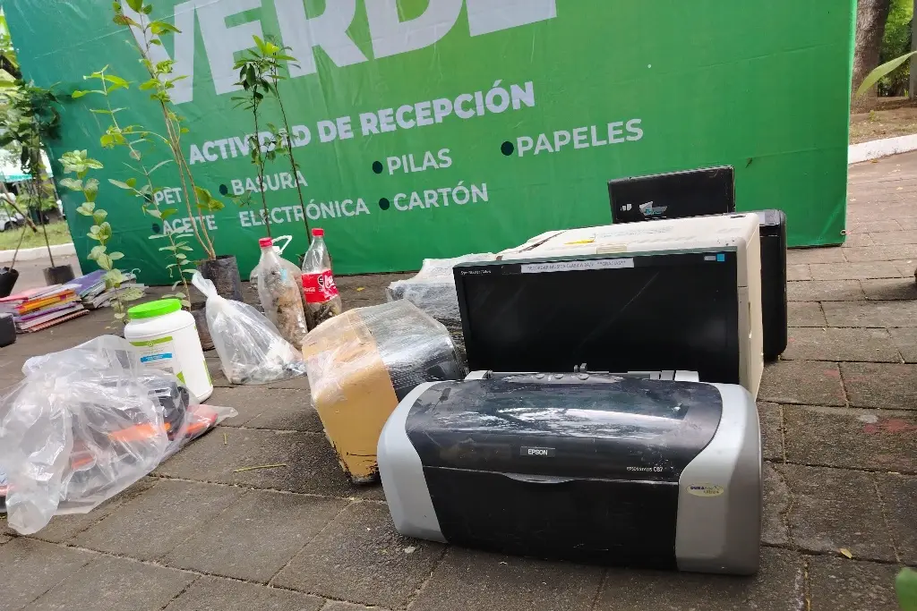 Imagen Pilas, electrónicos y PET: Veracruz llama a reciclar para evitar contaminación