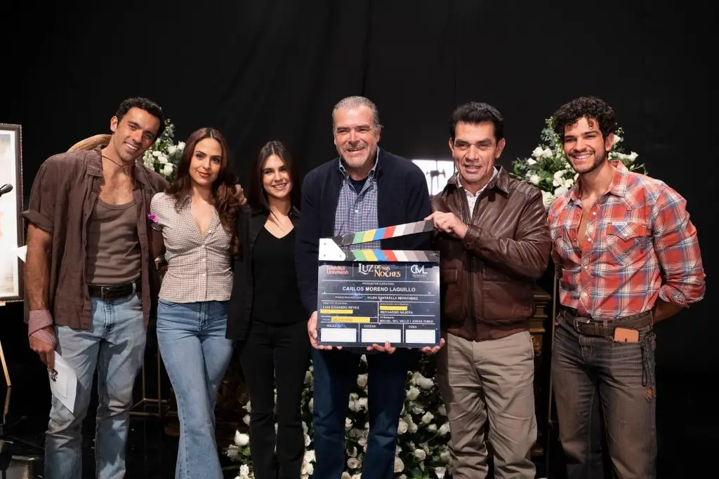 Imagen Inician las grabaciones de la telenovela 'Luz de mis noches'