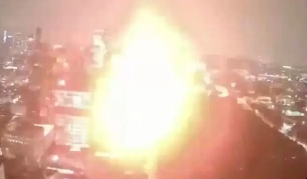 Imagen Captan explosión durante madrugada de este jueves ¿Hay lesionados? (+Video)